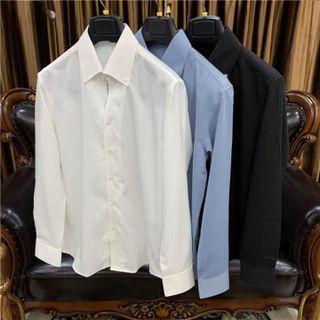 Áo Sơ Mi Nam Cổ V TUTO5 Menswear Kiểu Cổ Mới Hàn Quốc Cao Cấp Với Dáng Cổ V Thời Trang Lịch Lãm