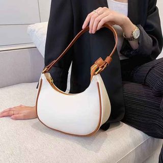 TÚI KẸP NÁCH NỮ ĐEO VAI CAO CẤP DÁNG THUYỀN CLASSIC CỔ ĐIỂN TINH TẾ AS22261- TRÙM SỈ VN