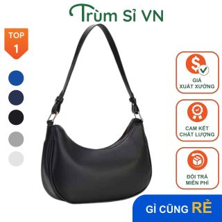 TÚI KẸP NÁCH NỮ ĐEO VAI CAO CẤP DÁNG THUYỀN CLASSIC CỔ ĐIỂN TINH TẾ AS22261- TRÙM SỈ VN