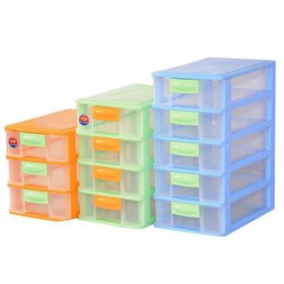 Tủ nhựa ngăn kéo mini Việt Nhật - Hộp đựng đồ mini siêu tiện dụng
