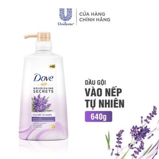 Dầu gội Dove Hoa Oải Hương, Hoa Sen chai 640g | Huyhang