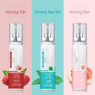 Xịt Thơm Miệng Thảo Mộc LITCHI SPRSAY Vị Trái Cây Xịt Thơm Miệng Hàn Quốc Chính Hãng Loại Bỏ Mùi Hôi Khoang Miệng Ngăn Ngừa Sâu Răng