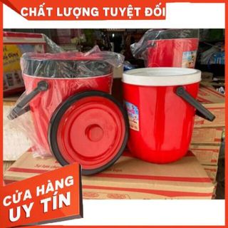 Thùng đá (phích đá) tròn giữ nhiệt 3l Việt Nhật - Chất lượng tốt, giá siêu rẻ- siêu bền giá sỉ