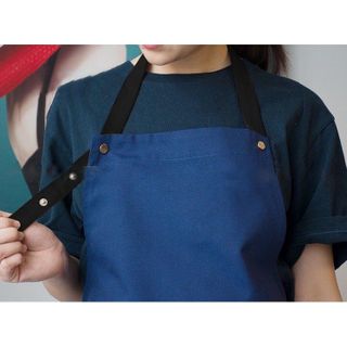 Tạp dề barista Golden Bamboo tạp dề đồng phục vải kaki cotton cao cấp  dành cho Nam Nữ Nhận in thêu logo theo yêu cầu