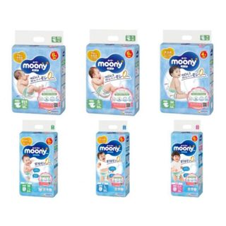 BỈM DÁN/QUẦN MOONY CÁC SIZE Nb90/S70/M56/M52/L54/L44/XL38/XXL26