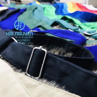 Tạp dề yếm trơn cao cấp đủ màu vải kaki cotton