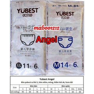 Bỉm Yubest Zummy Pooh / Gold / Night / Angel / CAO CẤP Natural quần/dán S132, S90, M108, M84, L96, L78
