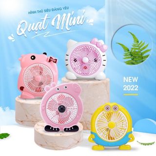 Quạt mini , quạt để bàn văn phòng hình thú cắm điện phù hợp để bàn làm việc cho dân văn phòng Cực Đáng Yêu giá sỉ