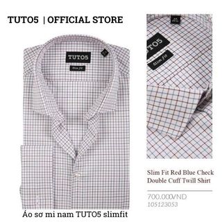 Áo sơ mi trơn nam TUTO5 Menswear công sở dài tay cao cấp Slim fit Cufflinks Shirt cotton chống nhăn lịch lãm 105123052