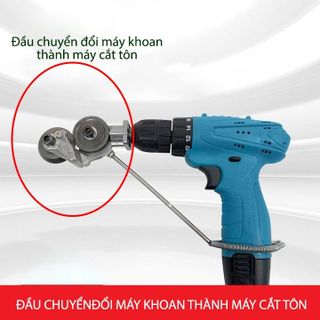 Đầu chuyển đổi máy khoan pin, bắn vít thành máy cắt tôn đa năng bảo hành 12 tháng 1 đổi một