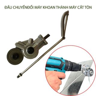 Đầu chuyển đổi máy khoan pin, bắn vít thành máy cắt tôn đa năng bảo hành 12 tháng 1 đổi một