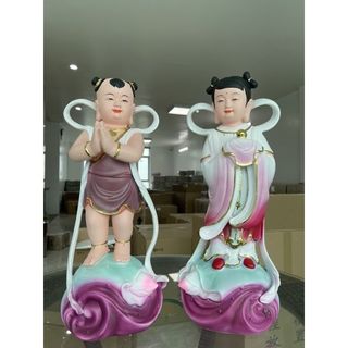 Tiên Đồng - Ngọc Nữ chất liệu Composite cao 40cm