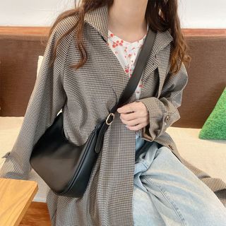 TÚI XÁCH NỮ CAO CẤP DÁNG THUYỀN TRƠN CLASSIC DÂY ĐEO BẢN TO AS22110 - TRÙM SỈ VN