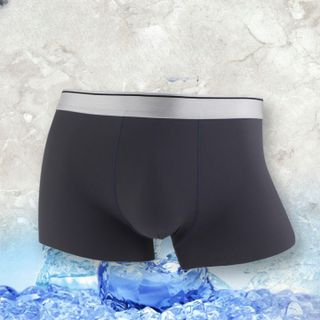Quần lót boxer nam TUTO5 sịp đùi thun lạnh cotton cao cấp kháng khuẩn trơn basic cạp cao thể thao trắng/đen/xám ghi BX0