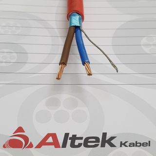 Cáp chống cháy 2 lõi x 1.0mm/1.5mm/2.5mm +AL+E điện áp 1000 volt vỏ bọc lszh