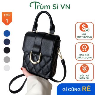 TÚI XÁCH NỮ ĐEO CHÉO ĐEO VAI CAO CẤP TRÁM MÓC ĐỒNG TRÒN MÓNG NGỰA SANG CHẢNH - TRÙM SỈ VN