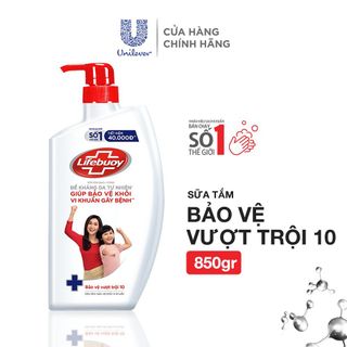 [TẶNG CHAI 200G] Sữa Tắm Lifebuoy chai 800G Chăm Sóc Da, Bảo Vệ Vượt Trội 10