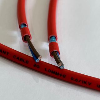 Cáp chống cháy 2 lõi x 1.0mm/1.5mm/2.5mm +AL+E điện áp 1000 volt vỏ bọc lszh