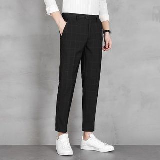 Quần âu nam ống đứng TUTO5 Menswear quần tây kẻ sọc caro đẹp cao cấp thiết kế Hàn Quốc,tôn dáng, lịch sự, trẻ trung