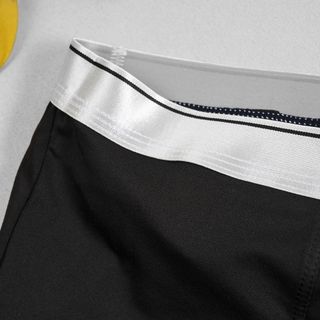 Combo 3 quần lót boxer xịp đùi nam TUTO5 thun lạnh cotton cao cấp kháng khuẩn trơn basic trắng/đen/xám ghi BX01