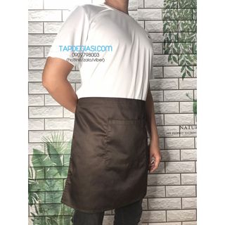 TẠP DỀ NGẮN CAO CẤP DÀNH CHO PHỤC VỤ MÀU NÂU