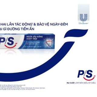 [TẶNG hộp nhỏ 30G] Kem Đánh Răng P/S Ngừa Sâu Răng Vượt Trội 180G| Huyhang