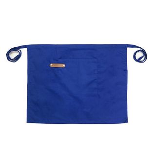 Tạp dề ngắn pha chế đủ màu kaki cotton có đính da cao cấp dành cho phục vụ quán