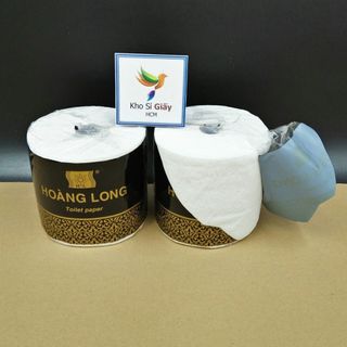 LỐC 6 CUỘN GIẤY VỆ SINH HOÀNG LONG - Giấy vệ sinh lụa cao cấp
