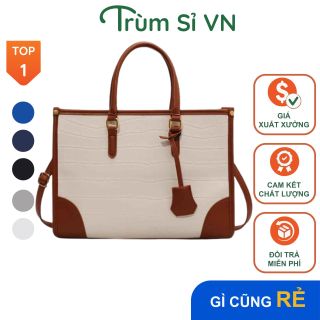 TÚI XÁCH NỮ TOTE DA CÔNG SỞ CAO CẤP ĐEO CHÉO ĐEO VAI THỜI TRANG HÀN QUỐC AS22251 - TRÙM SỈ VN giá sỉ