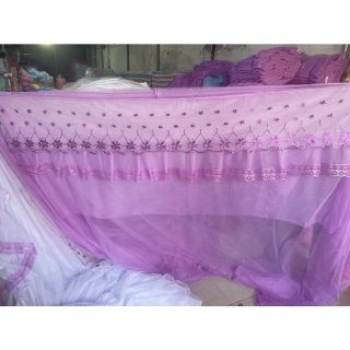 Màn dây voan có cửa + riềm
