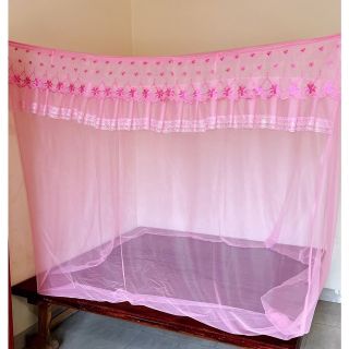 Màn dây voan có cửa + riềm