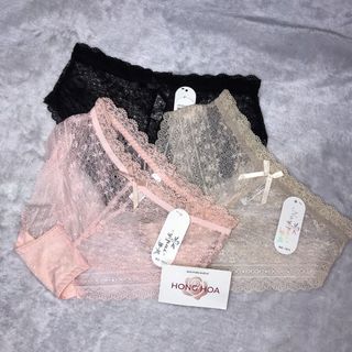 Quần Lót Nữ Ren Sexy thiết kế họa tiết ren xuyên thấu siêu gợi cảm quyến rũ