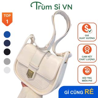 TÚI XÁCH NỮ CAO CẤP ĐEO CHÉO ĐEO VAI NỮ THỜI TRANG HÀN QUỐC BÁN NGUYỆT VIỀN NỔI TINH TẾ - TRÙM SỈ VN giá sỉ