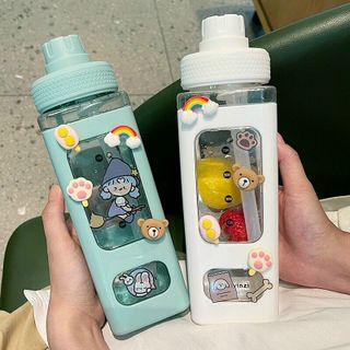 Bình nước nhựa vuông 700ml ( 60c/t)