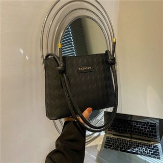 Túi vân vuông quai đôi knot giá sỉ