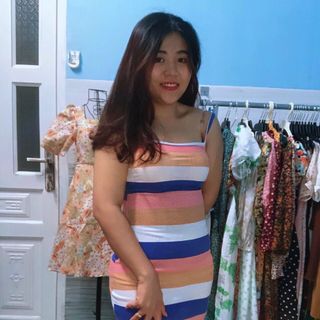 Đầm thun gân co giãn - freesize