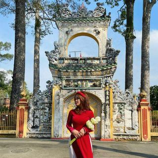 ÁO DÀI NHUNG ĐÍNH NGỌC