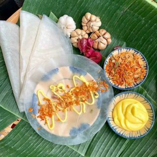 Combo Bánh Tráng Phơi Sương, Bơ, Muối Tép Hành Phi - Chất