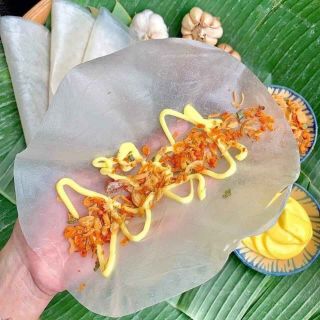 Combo Bánh Tráng Phơi Sương, Bơ, Muối Tép Hành Phi - Chất