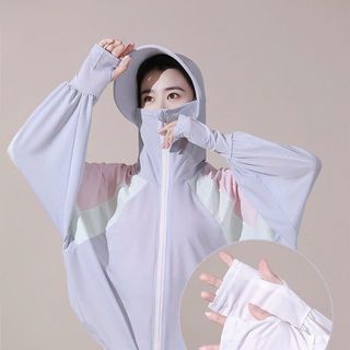 Áo chống nắng chống tia UV có mũ rộng vành