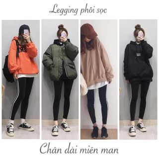 Quần legging AGE2X  chất Bo Hàn co giãn chất xịn mịn 2 túi xéo tiện dụng , đường may tỉ mẩn