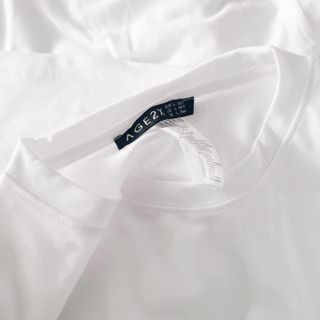 Áo thun trơn AGE2X Unisex [Nam,Nữ] - Áo phông - Trắng