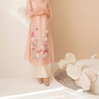 Sản xuất và phân phối áo dài toàn quốc - áo dài tơ kết 4 tà