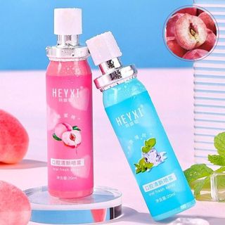 Xịt Thơm Miệng Heyxi Chính Hãng Xịt Thơm Miệng Thảo Mộc An Toàn Giúp Loại Bỏ Vi Khuẩn Ngăn Nhiệt Miệng Ngừa Sâu Răng Lưu Giữ Hương Thơm Mát