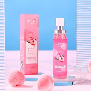 Xịt Thơm Miệng Heyxi Chính Hãng Xịt Thơm Miệng Thảo Mộc An Toàn Giúp Loại Bỏ Vi Khuẩn Ngăn Nhiệt Miệng Ngừa Sâu Răng Lưu Giữ Hương Thơm Mát