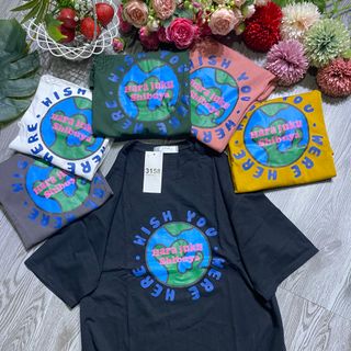 Áo thun nữ 3158 cổ tròn tay lỡ form rộng thời trang vải thun cotton khô loại 1 dày dặn dễ thương xịn sò giá gốc tận xưởng hàng sẵn số lượng lớn