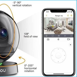 Camera Wifi Không Dây IMOU REX 4MP IPC-A46LP-KBT