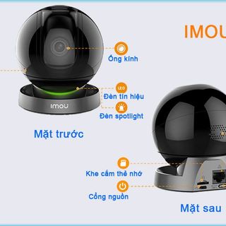 Camera Wifi Không Dây IMOU REX 4MP IPC-A46LP-KBT