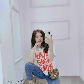 Áo thun nữ cổ tròn tay ngắn form vừa vải thun cotton dày dặn dễ thương thời trang hot hit xịn sò giá gốc tận xưởng hàng sẵn số lượng lớn