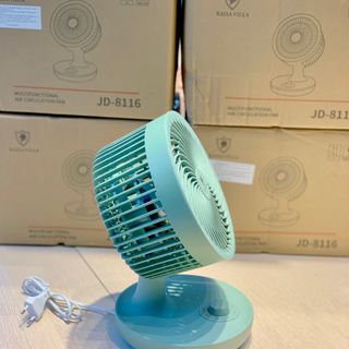 Quạt Mini Để Bàn Cắm Điện 220V Trực Tiếp 3 Tốc Độ Kaisa Villa JD-8116